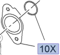 55592001 815287 Set garnituri pompa injectie combustibil Opel Insignia B 1.6 original GM