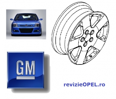 Janta aliaj 6,5x16Opel Signum, Vectra C Pagina 2/accesorii-opel-gm/piese-auto-mercedes-benz/opel-meriva - Jante Opel