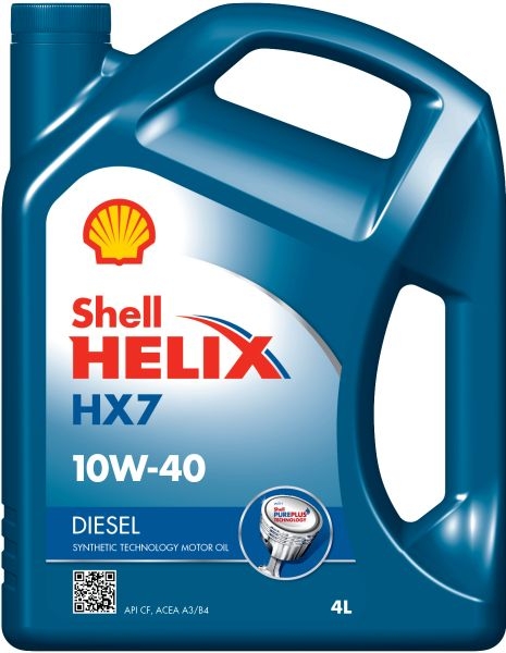 Ulei motor SHELL HELIX HX7 DIESEL 10W40 CF 4L