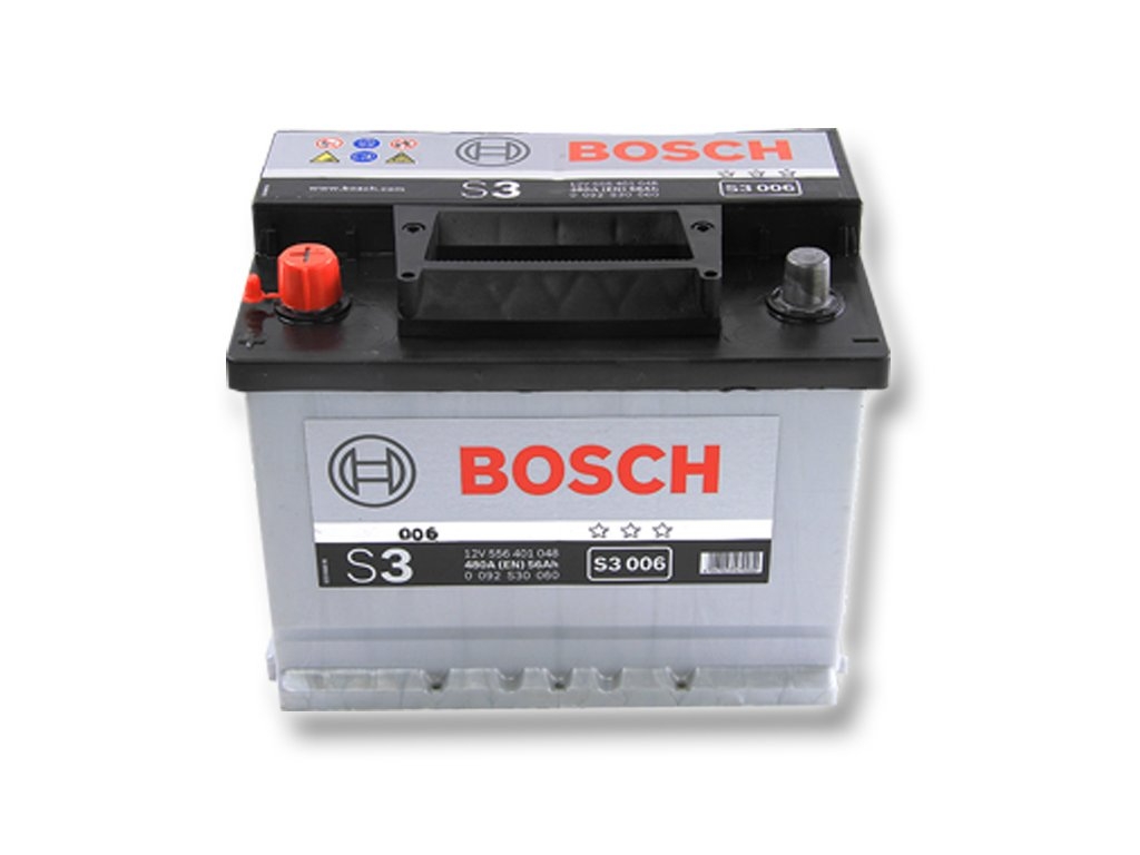 Baterie auto Bosch S3 56Ah/480A borna inversa 56Ah 0092S30060 Pret Ieftin -  RevizieShop.ro - Comanda Online