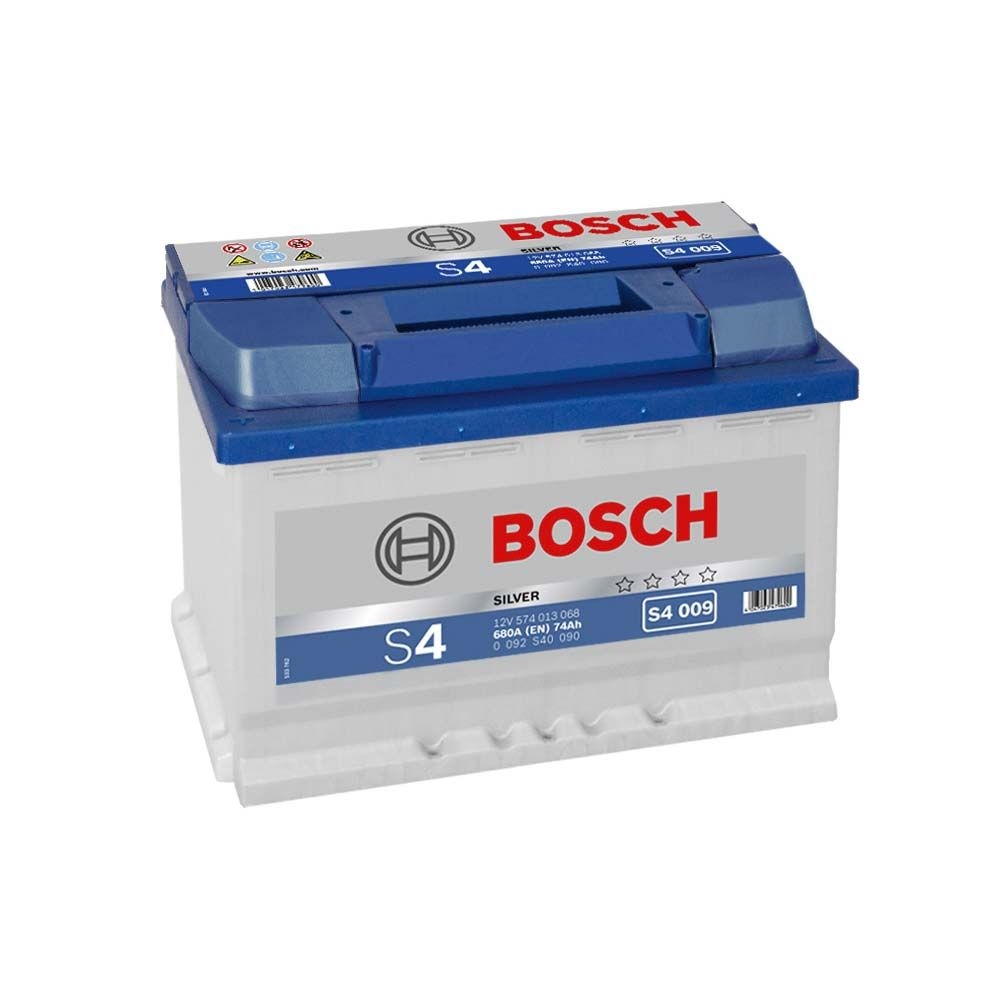 Piese Auto Opel Baterie auto Bosch S4 74Ah/680A borna inversa Revizie Masina
