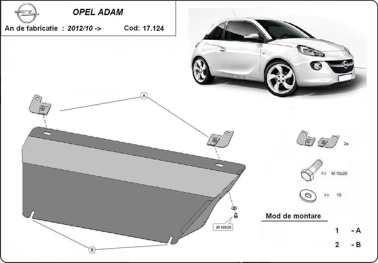 Scut motor metalic Opel Adam dupa 2012 Pagina 2/sisteme-de-securitate-viper/ambreiaje-auto - Scut motor Opel
